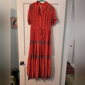 Free People maxi dress M